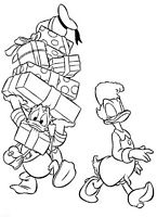 kolorowanki Kaczor Donald od Walt Disney - malowanki do wydruku numer  43